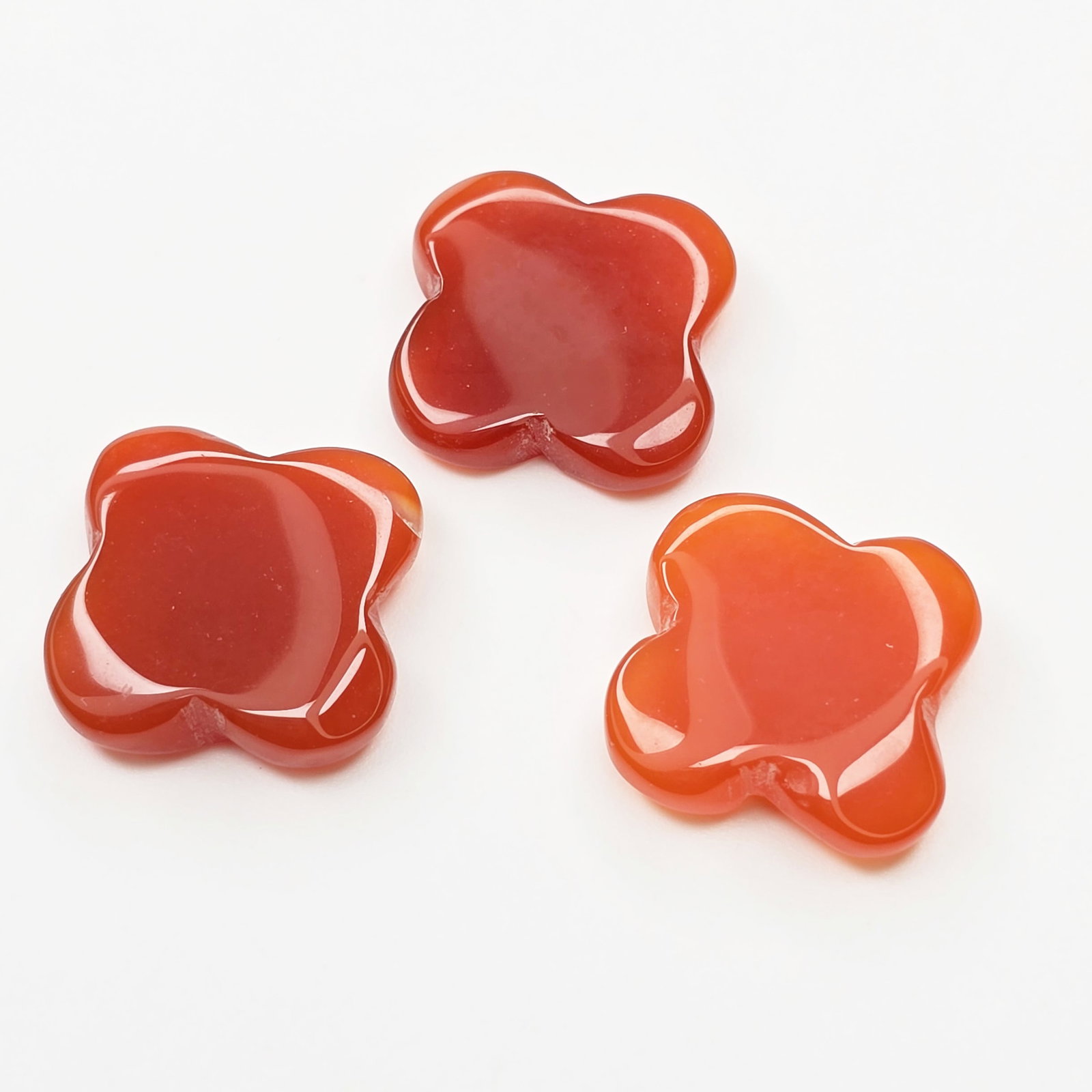 26 ct Natural Carnelian Star Set (1 of 2)