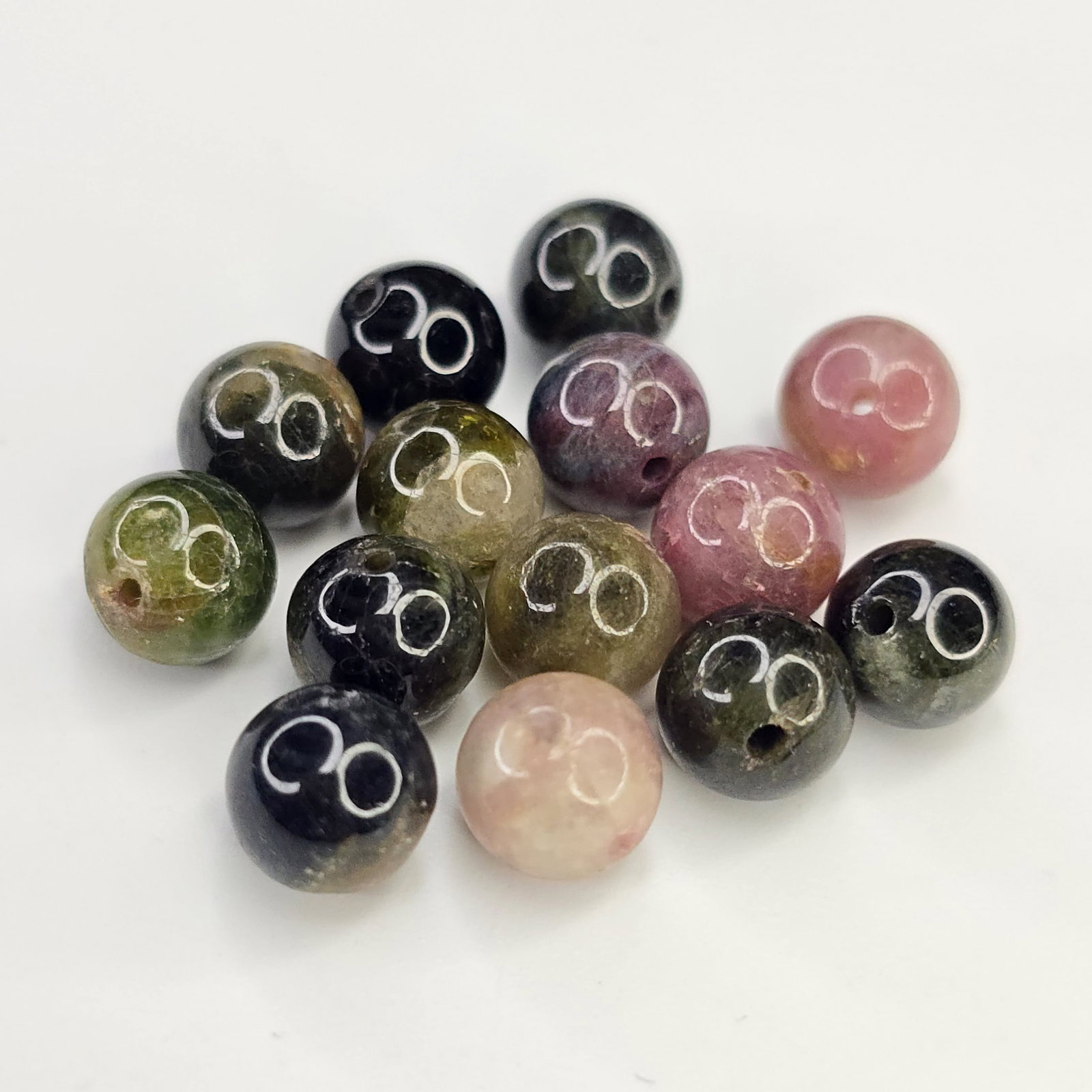 41.90 ct Natural Tourmaline Beads (1 of 2)