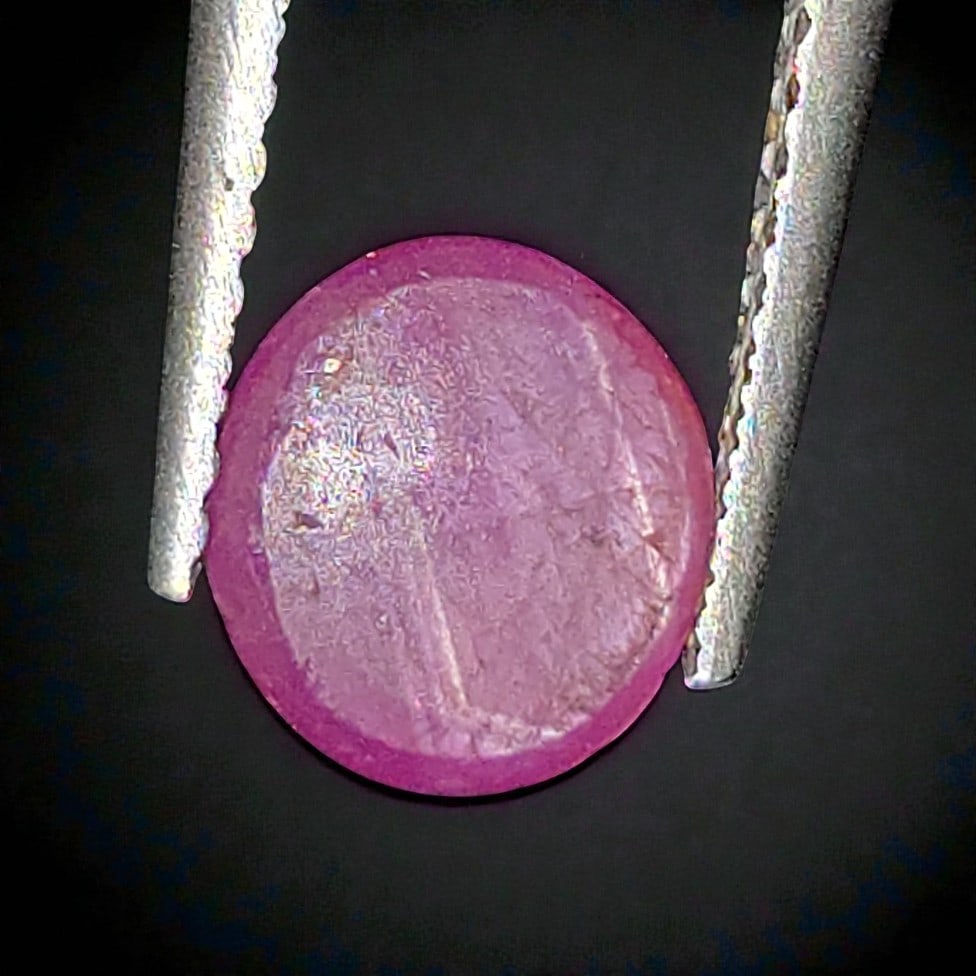 1.29 Ct Natural Star Ruby - 4