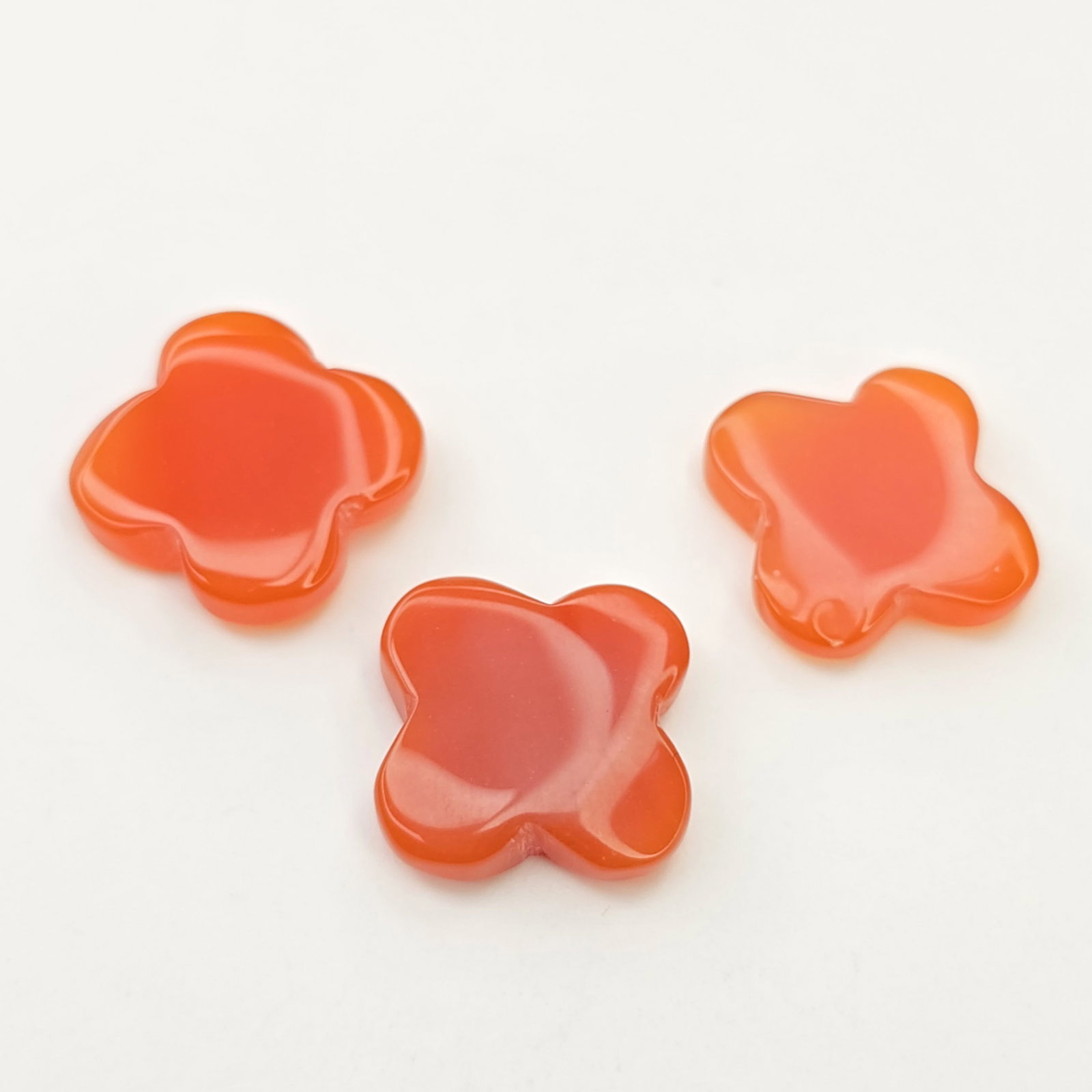 25.64 ct Natural Carnelian Star Set (1 of 2)