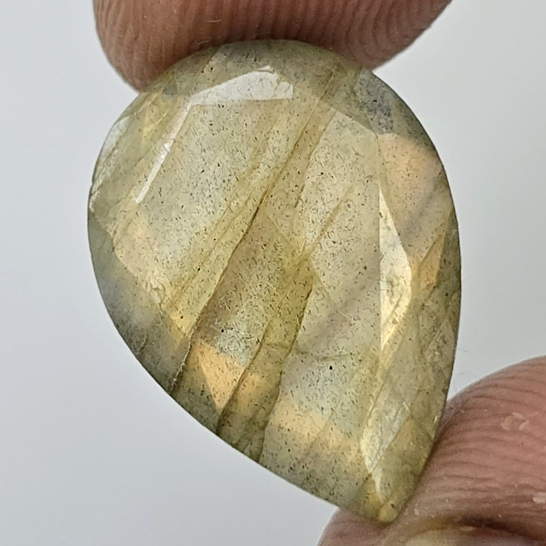 9.12 Ct Natural Labradorite Faceted (1 of 3)