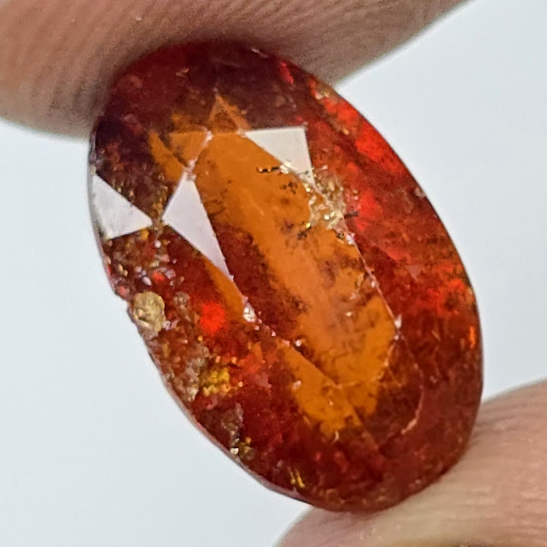 8.97 Ct Natural Hessonite Garnet (1 of 5)