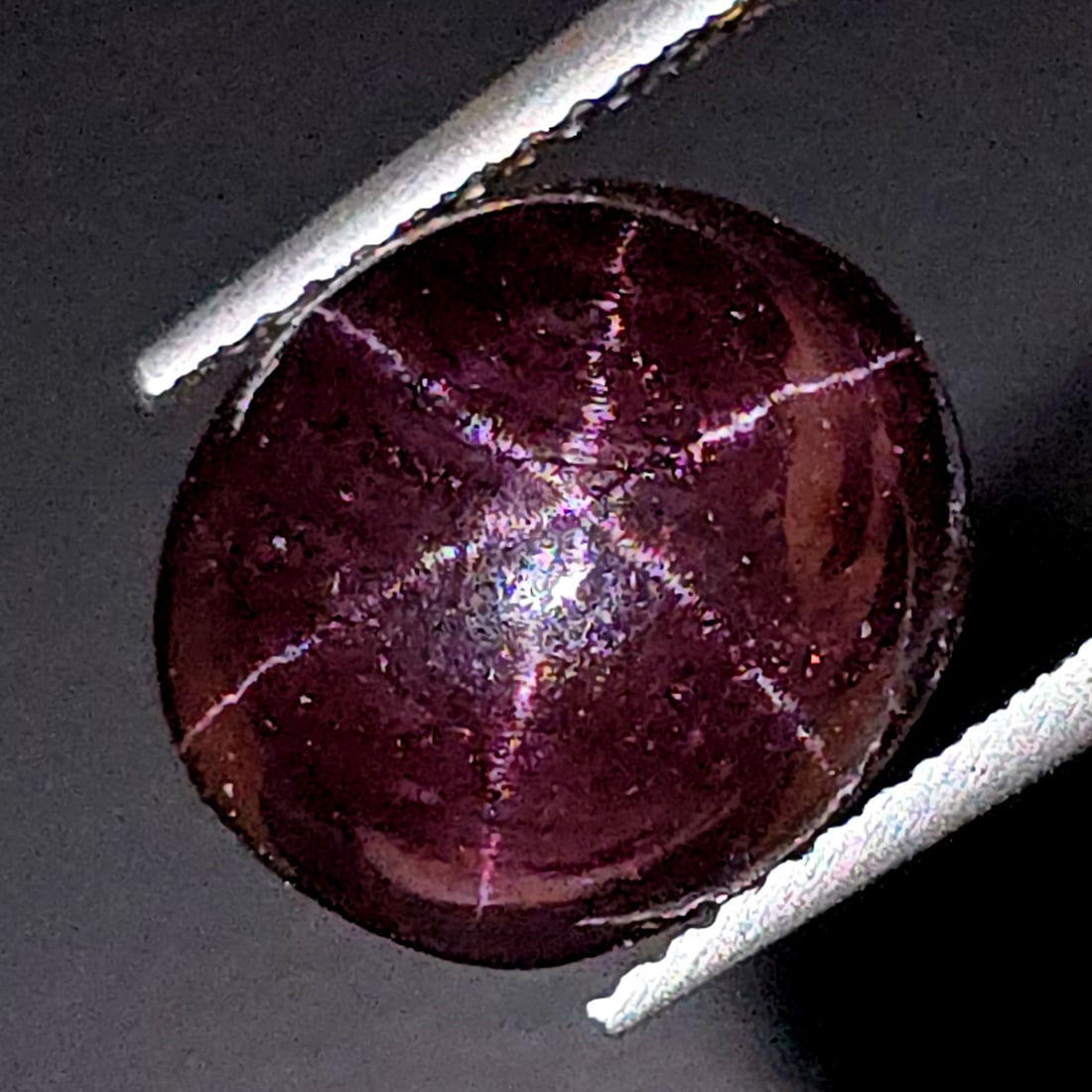 10.26 Ct Unheated Natural Star Garnet (1 of 5)