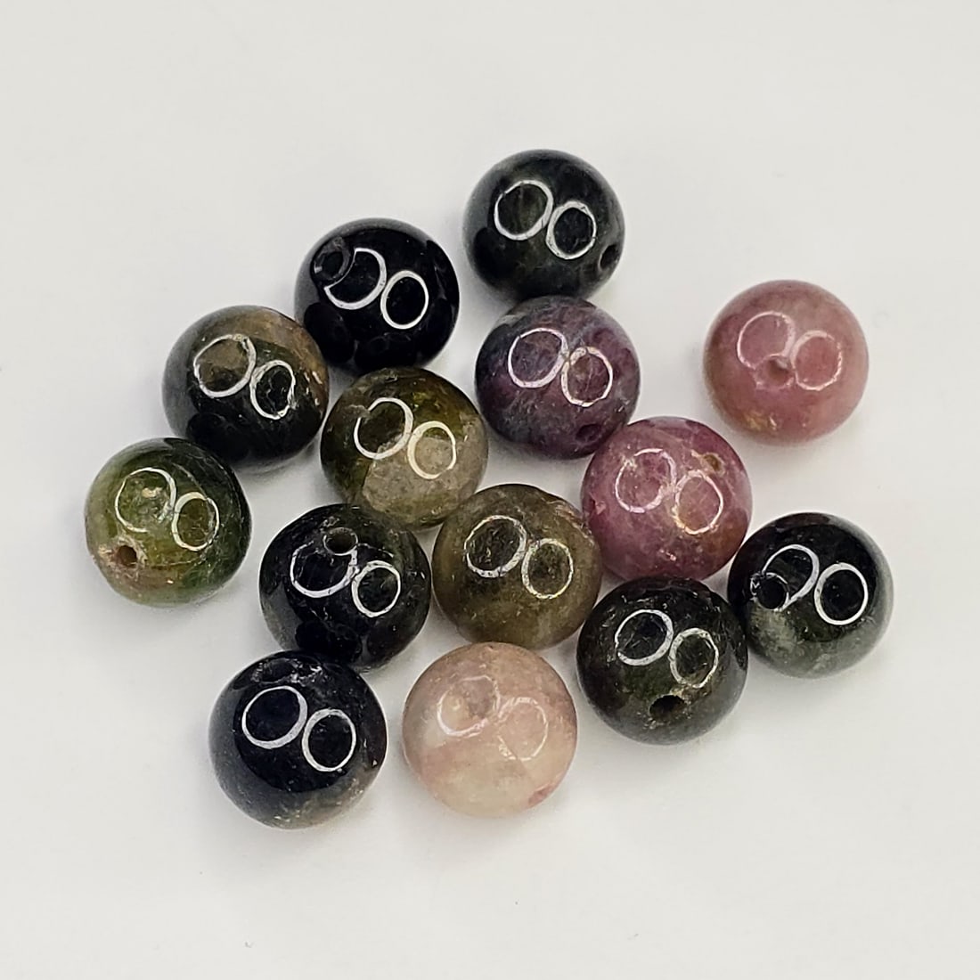 41.90 ct Natural Tourmaline Beads (1 of 2)