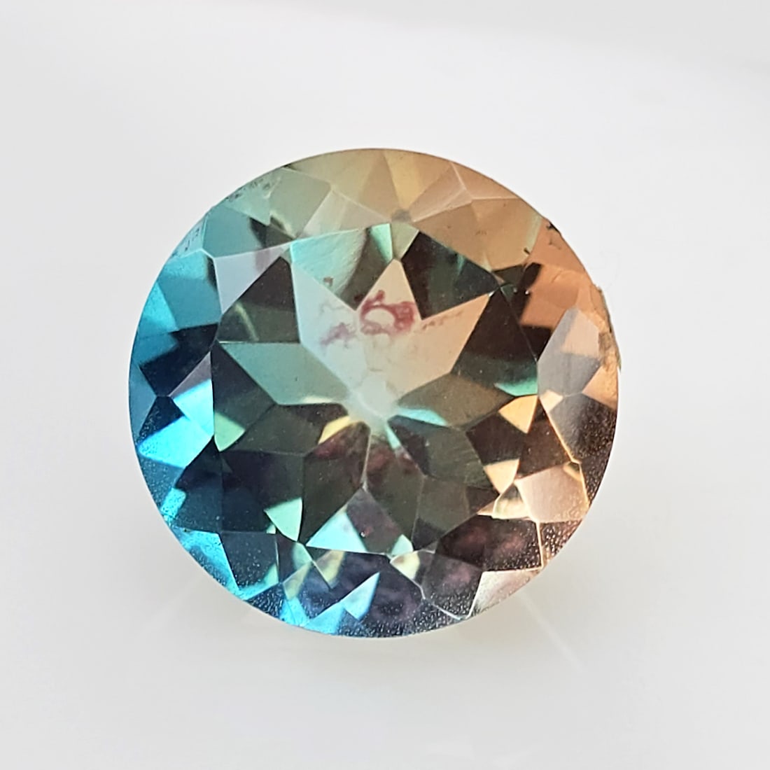 6.76 Ct "Beautiful"Aqua Terra Costa Doublet Quartz (1 of 4)