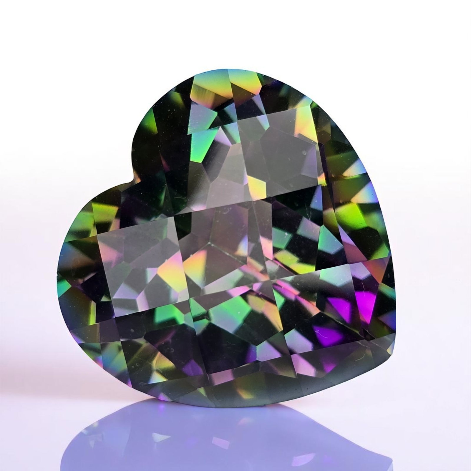 61.25 ct "Amazing Qulaity" Natural Rainbow Mystic Quartz (1 of 3)