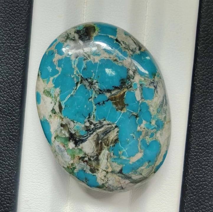 65.39 Ct Natural Tibetan Turquoise (1 of 2)