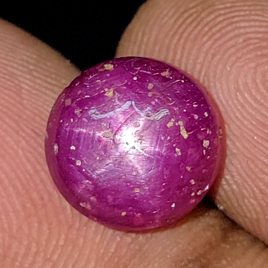 7.66 Ct Natural Star Ruby - 2