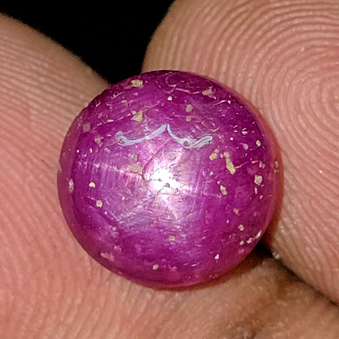 7.66 Ct Natural Star Ruby - 3