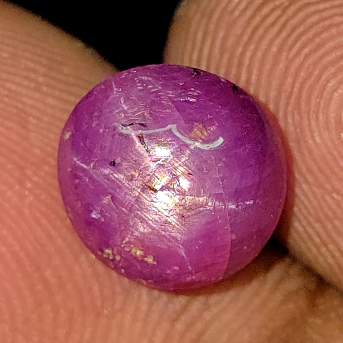 7 Ct Natural Star Ruby - 3