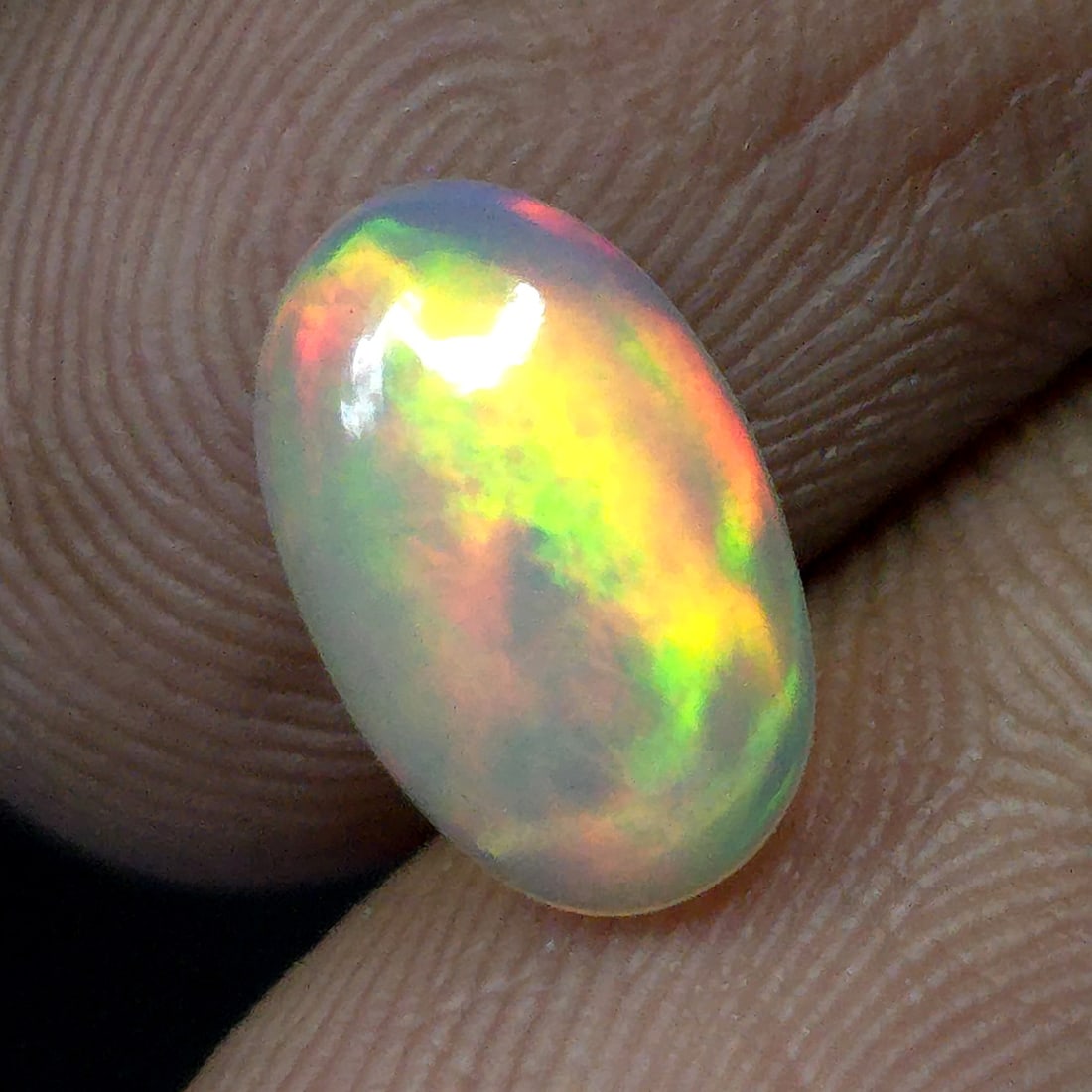 11.35 Ct Natural Ethiopian Fire Opal (1 of 6)