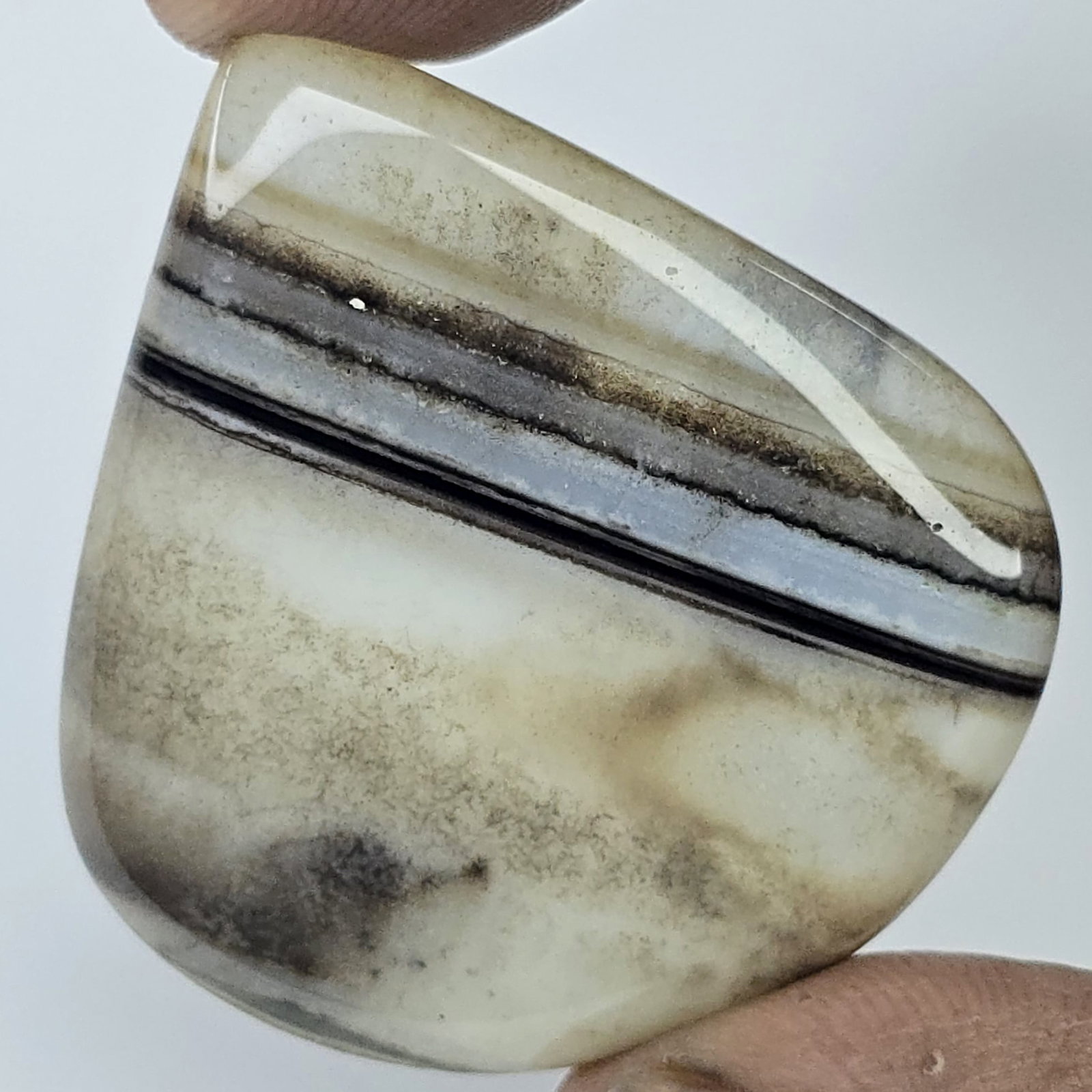 72.74 Ct Natural Banded Agate (1 of 3)