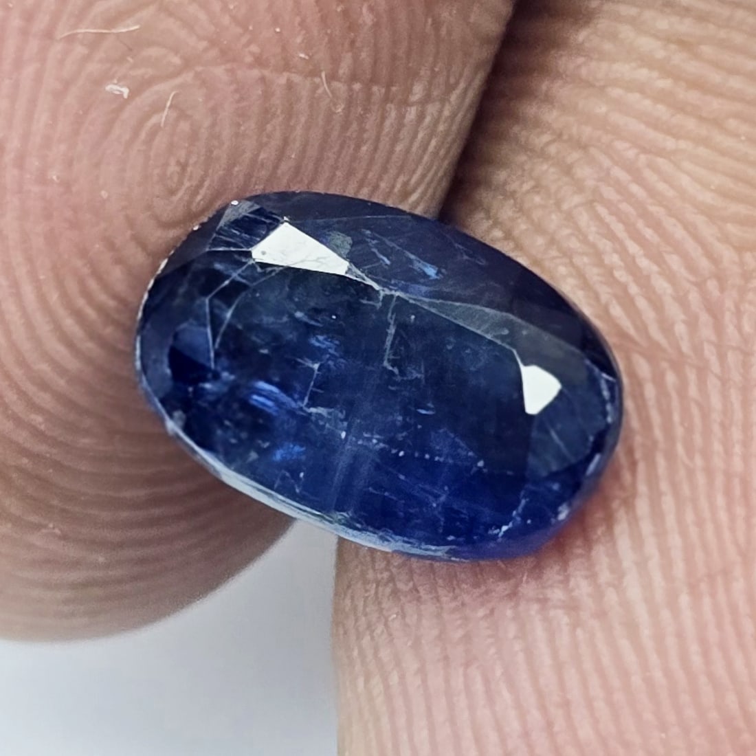 2.60 Ct Natural Blue Kyanite: Gemstones: Natural Kyanite /Carat Weights: 2.60 ct /Size or Dimensions: 10 X 6 X 4 mm / Treatment: No