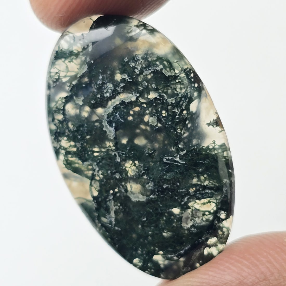 17.33 Ct Natural Moss Agate (1 of 3)