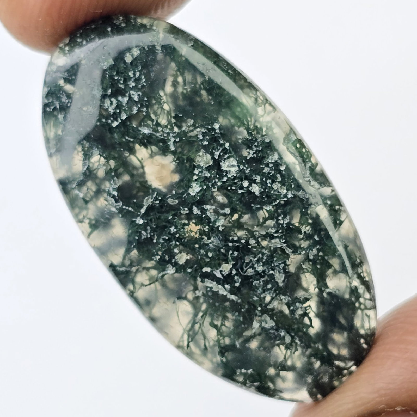 17.47 Ct Natural Moss Agate (1 of 3)