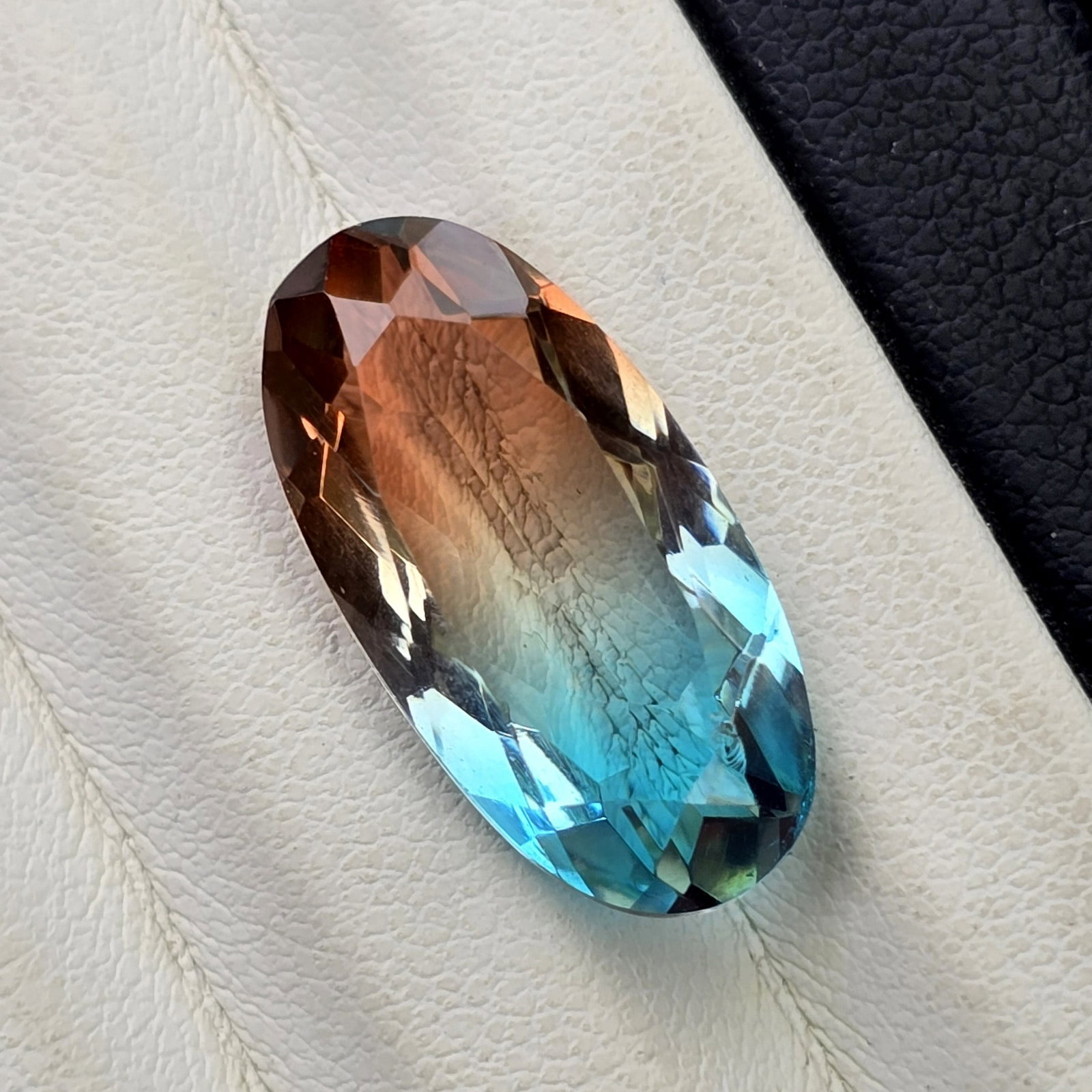9.30 Ct "Beautiful"Aqua Terra Costa Doublet Quartz (1 of 3)