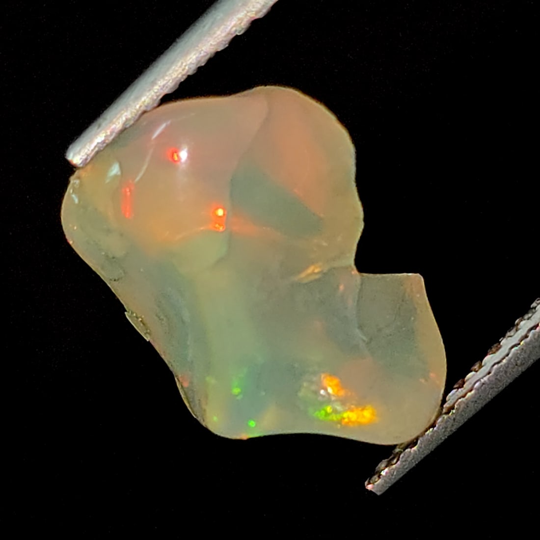 4.47 Ct Natural Ethiopian Fire Opal Rough (1 of 5)