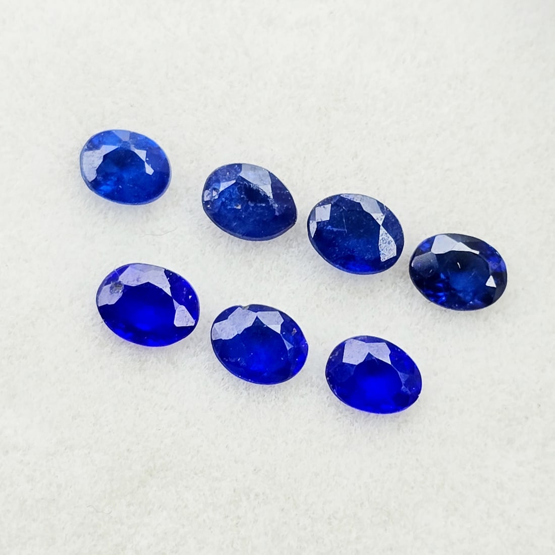 1.16 Ct Natural Blue Spinel Oval Set (1 of 2)