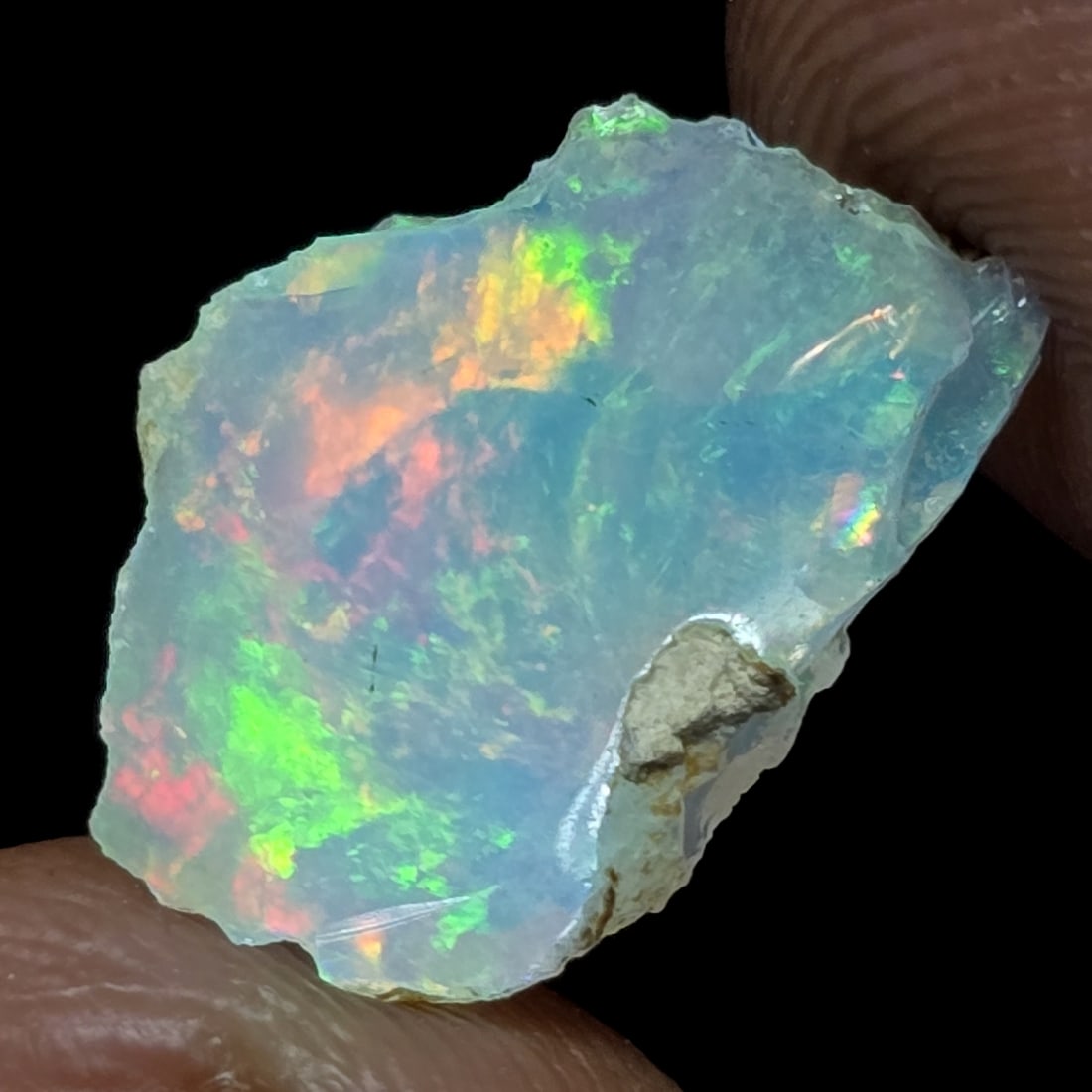 3.36 Ct Natural Ethiopian Fire Opal Rough (1 of 4)