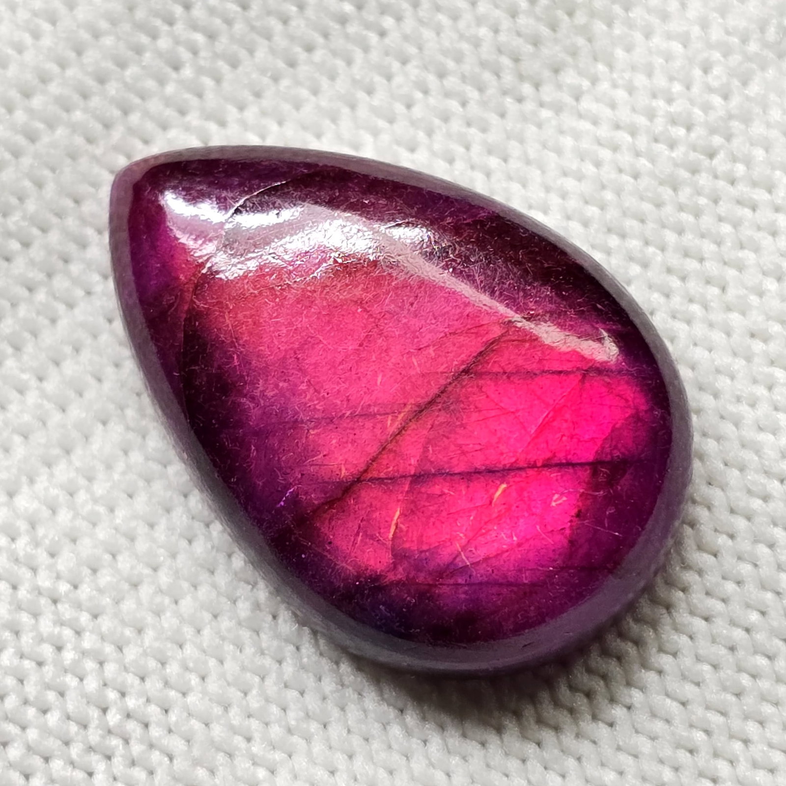 36.14 Ct Natural Purple Flash Labradorite (1 of 3)