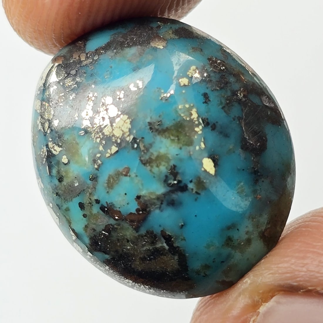 16.74 Ct "Top Grade" Natural Iranian Turquoise (1 of 3)