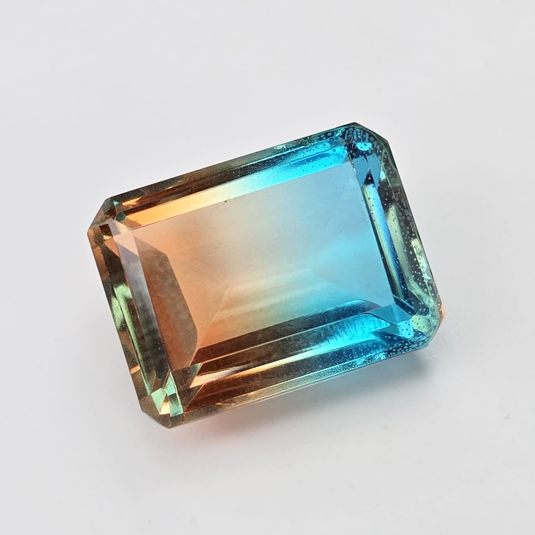 13.06 Ct "Beautiful"Aqua Terra Costa Doublet Quartz (1 of 3)