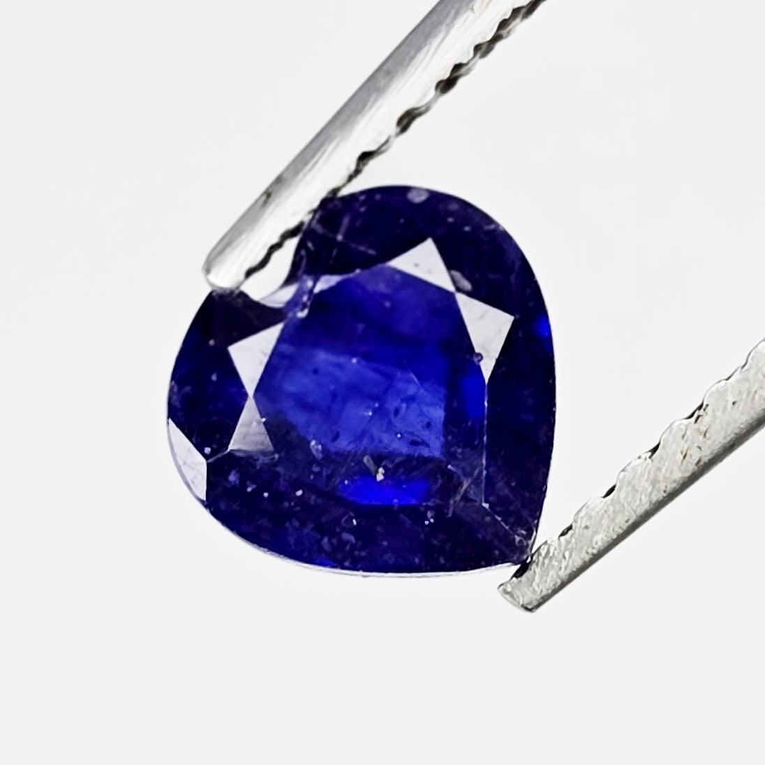 1.21 Ct Natural Blue Sapphire: Gemstones: Natural Sapphire /Carat Weights: 1.21 ct /Size or Dimensions: 6 X 6 mm /Treatment: Glass Filled