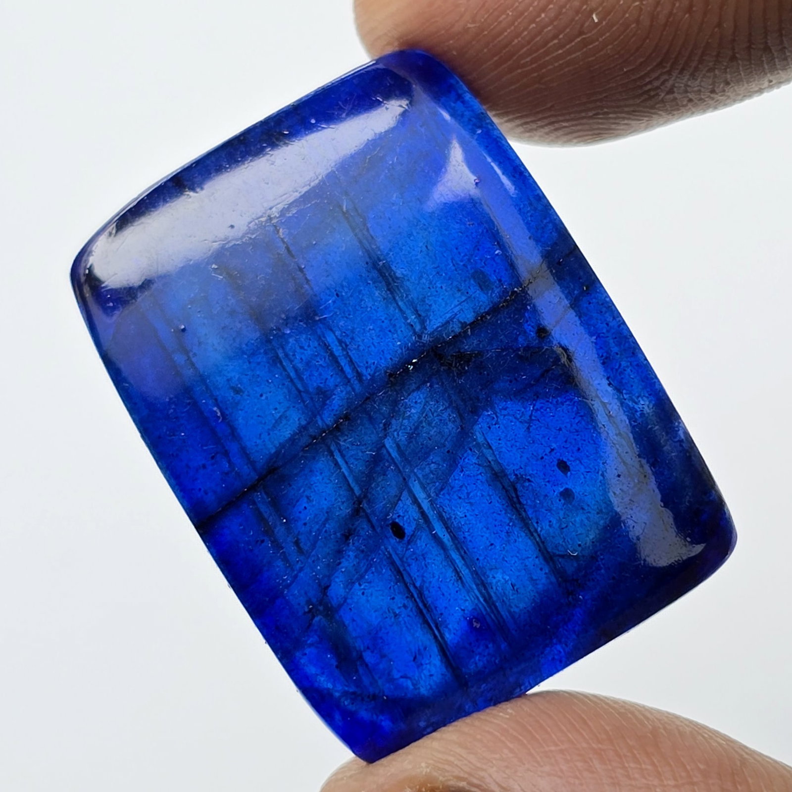 29.72 Ct Natural Blue Flash Labradorite (1 of 4)