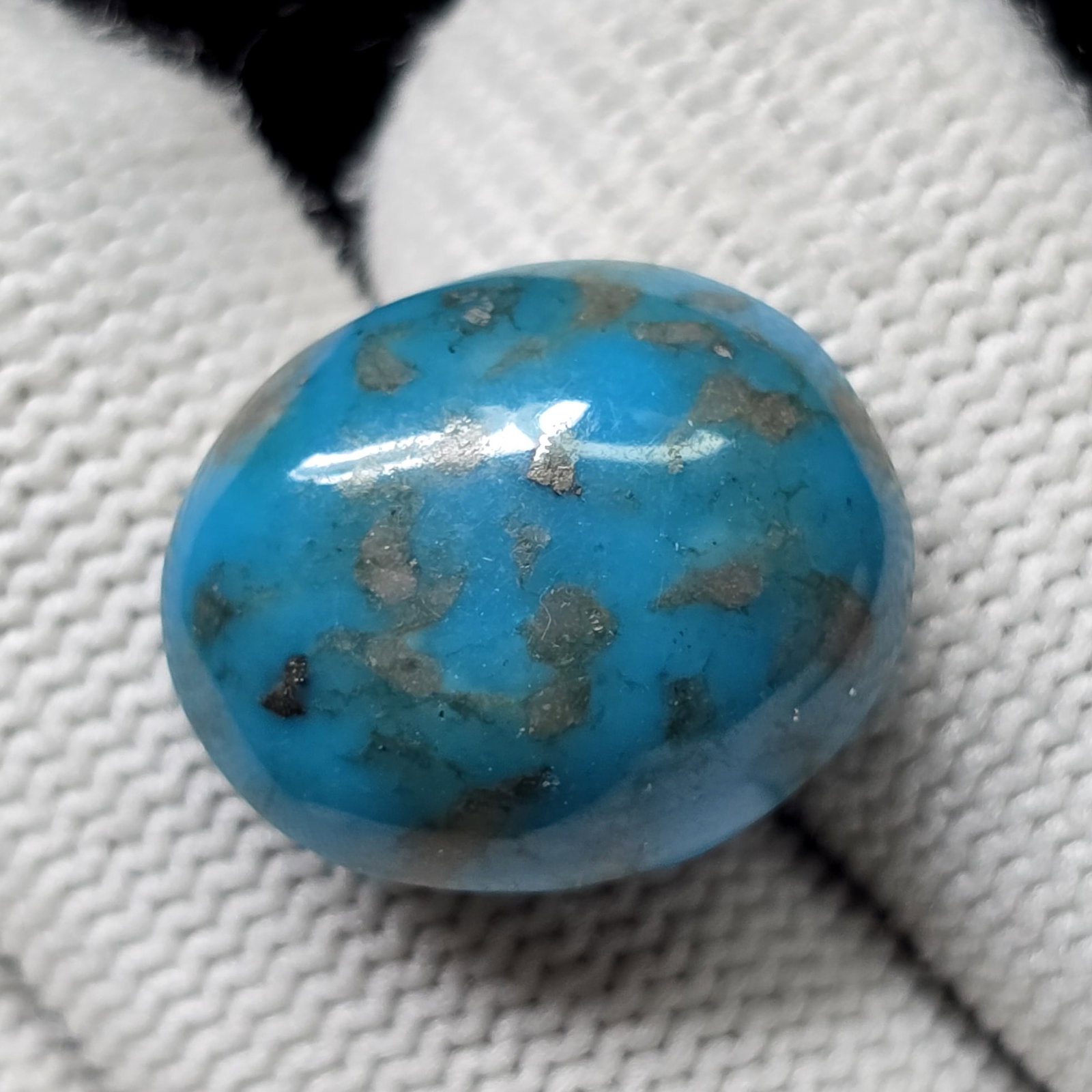 20.81 Ct "Top Grade" Natural Iranian Turquoise (1 of 3)