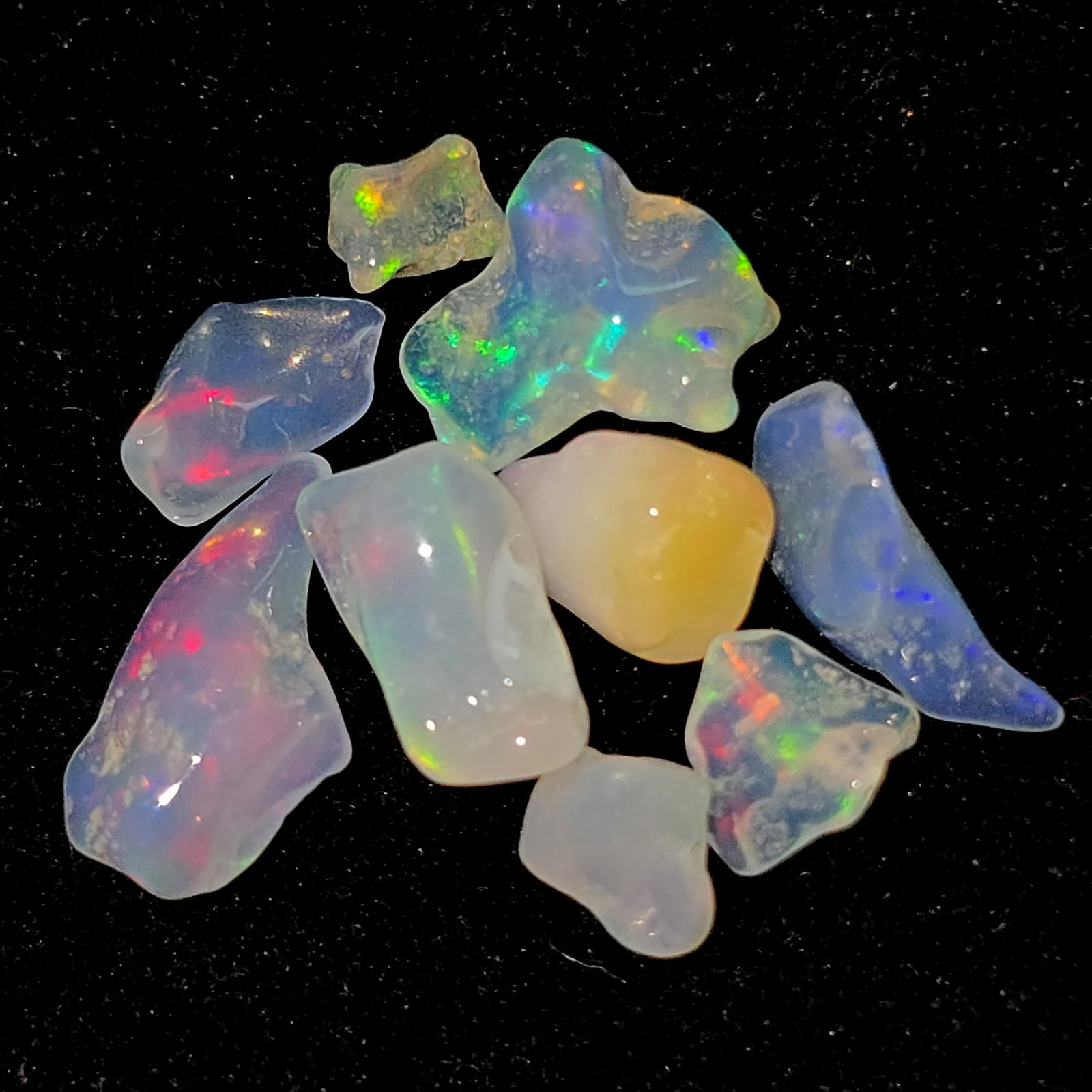 6.88 Ct Natural Ethiopian Fire Opal Rough (1 of 4)