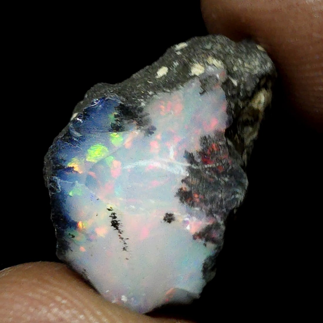 7.83 Ct Natural Ethiopian Fire Opal Rough (1 of 4)