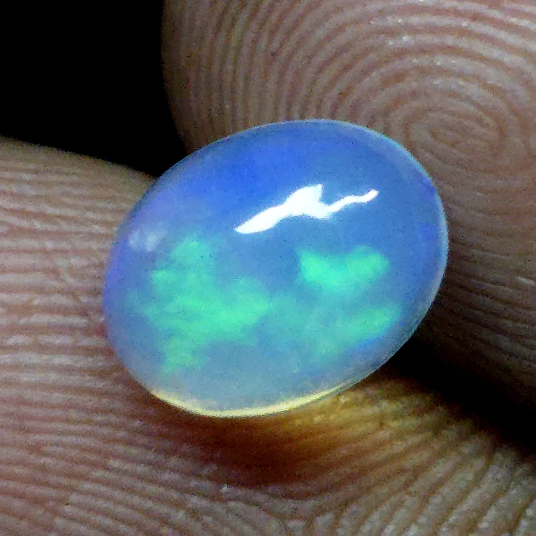 1.06 Ct Natural Ethiopian Fire Opal (1 of 4)