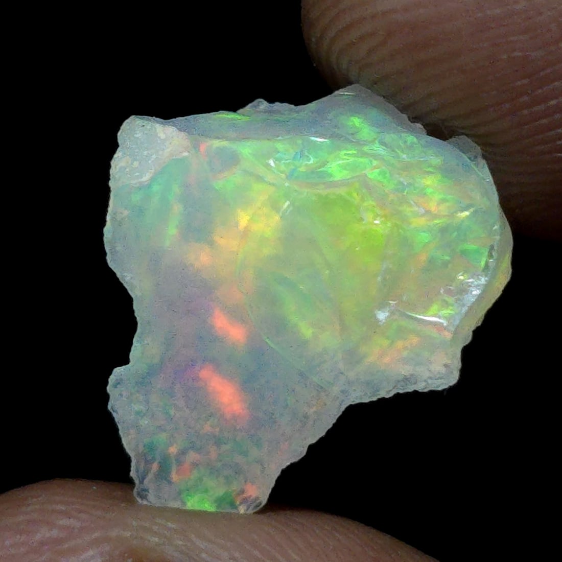 4.28 Ct Natural Ethiopian Fire Opal Rough: Gemstones: Natural Fire Opal /Carat Weights: 4.28 ct /Treatment: No