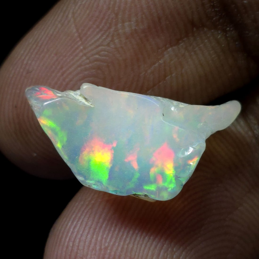 4.28 Ct Natural Ethiopian Fire Opal Rough (1 of 4)