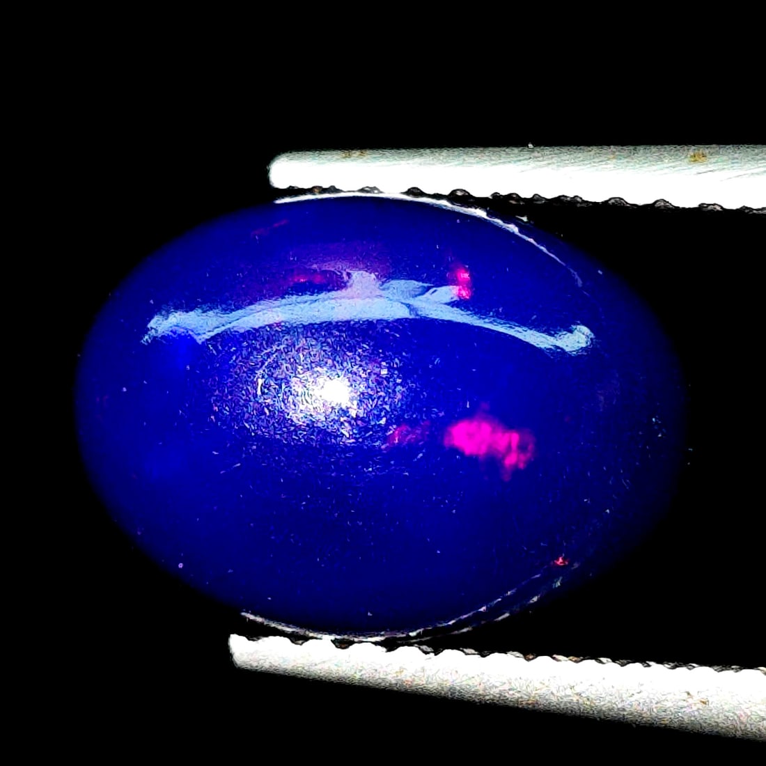 2.31 Ct Natural Ethiopian Blue Fire Opal (1 of 5)