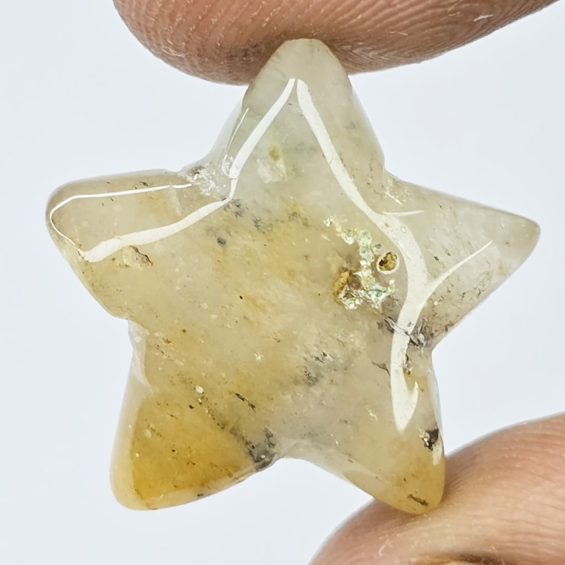 17.14 Ct Natural Tiger Dendrite Agate (1 of 2)