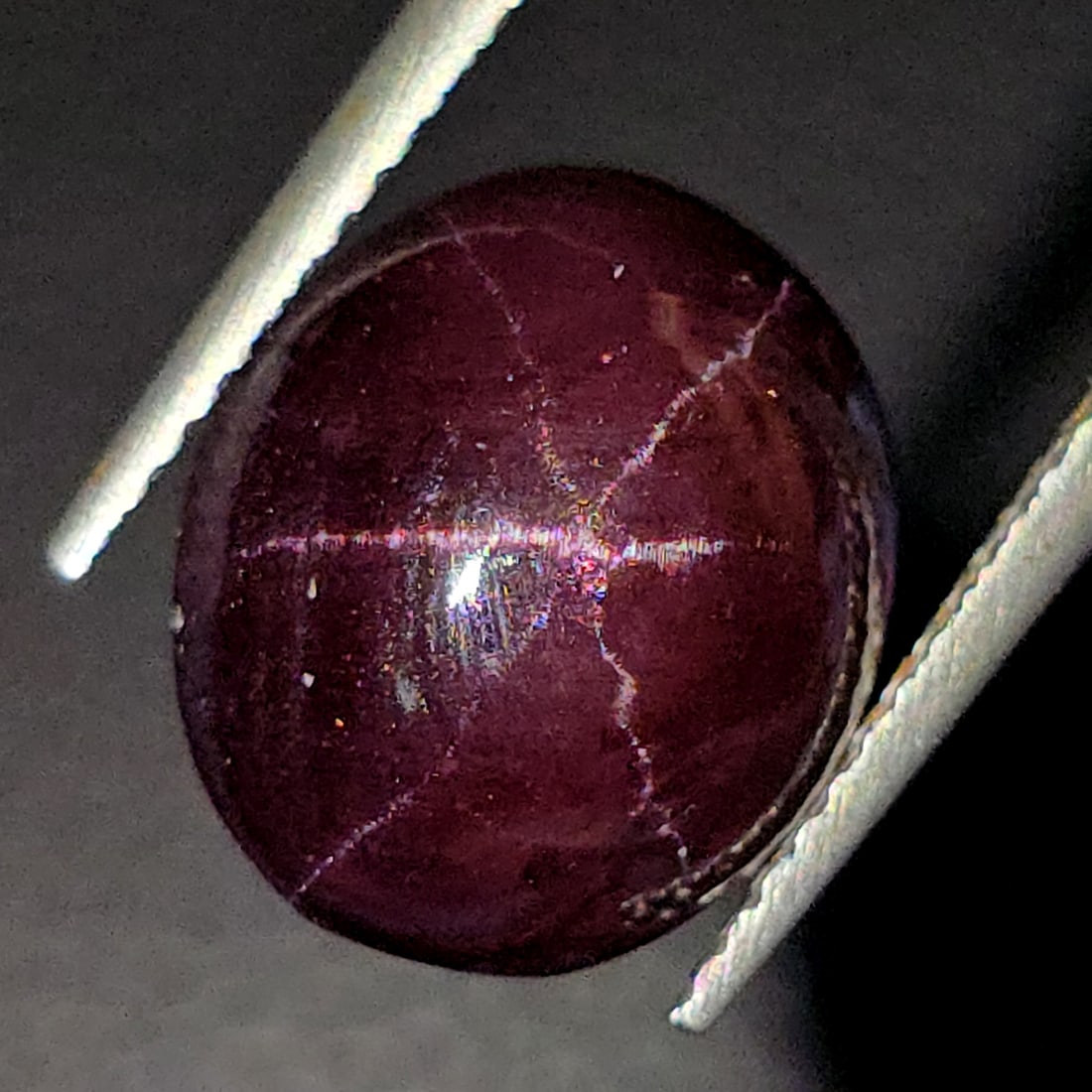 10.14 Ct Natural Star Garnet (1 of 4)
