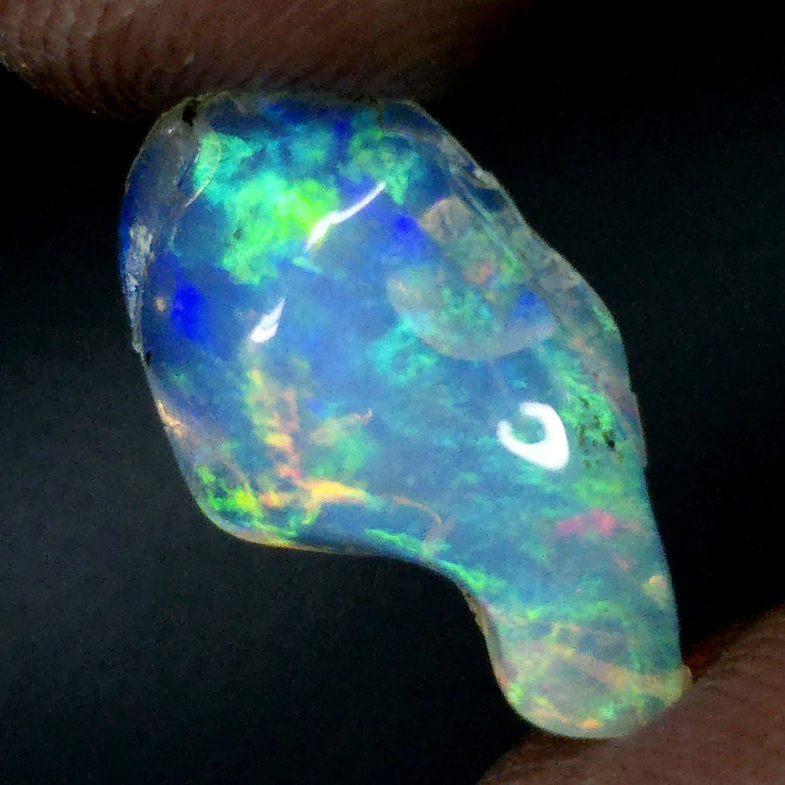 2.72 Ct Natural Ethiopian Fire Opal Rough (1 of 4)