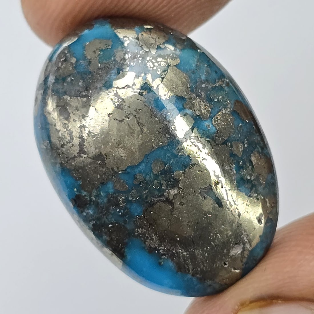 20 Ct "Top Grade" Natural Iranian Turquoise (1 of 3)