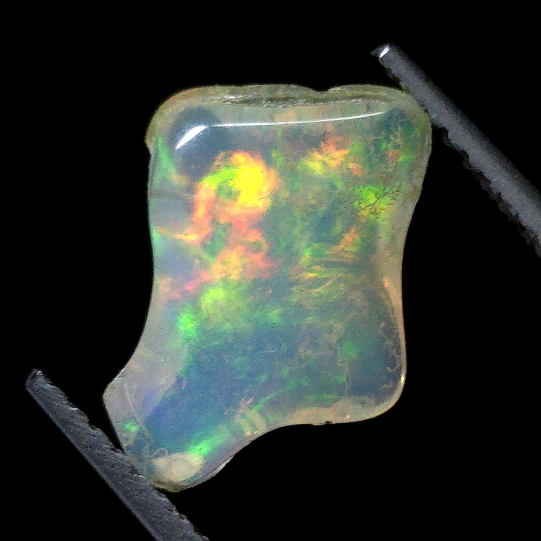 1.79 Ct Natural Ethiopian Fire Opal Rough (1 of 3)