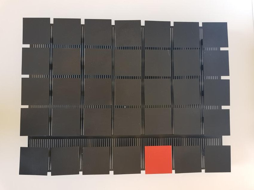 JESUS RAFAEL SOTO Homenaje al Humano. 1975 Wall (1 of 1)