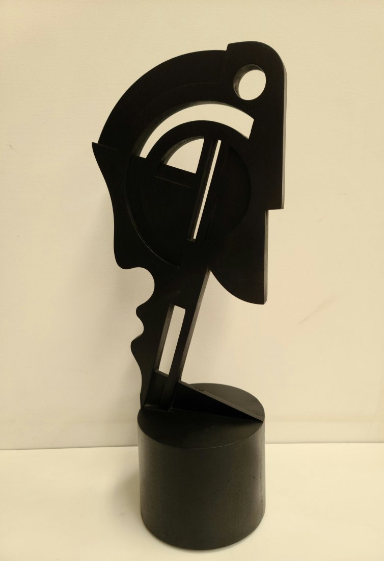 Roy Lichtenstein (Modern Head II, signed sculpture) (1 of 11)