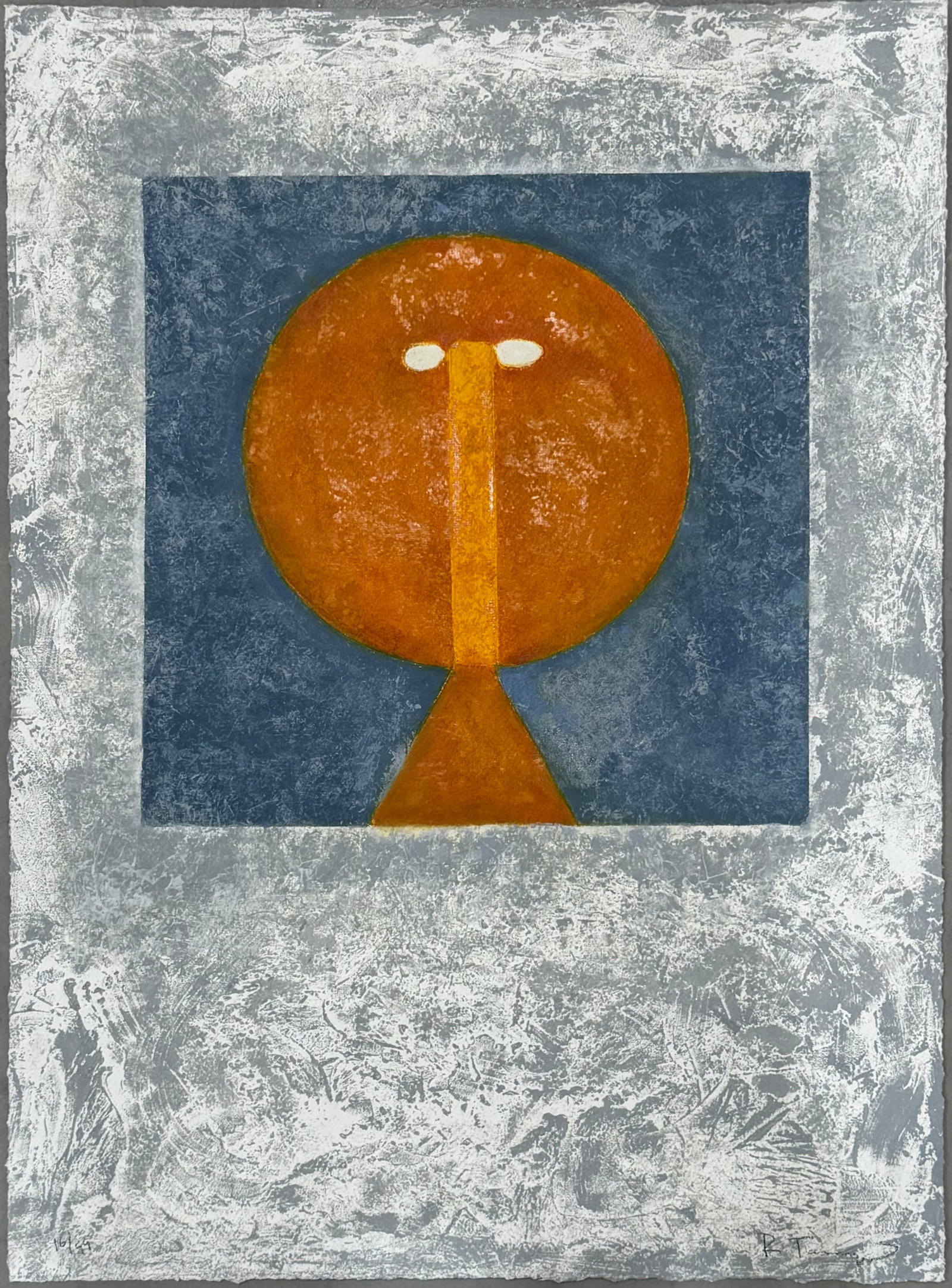 RUFINO TAMAYO, Cabeza en la Ventana (Head at the window), 1984: Artist: Rufino TamayoTitle: Cabeza en la Ventana (Head at the window)Year: 1984Medium: EtchingPrinted Area: 76 x 55.5 cm Paper Size: 76 x 55.5 cm Signature: Signed and numbered in crayonCondition: Goo