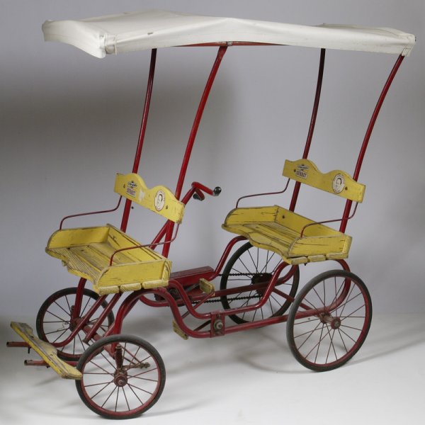 Antique Surrey Child's Riding Cart