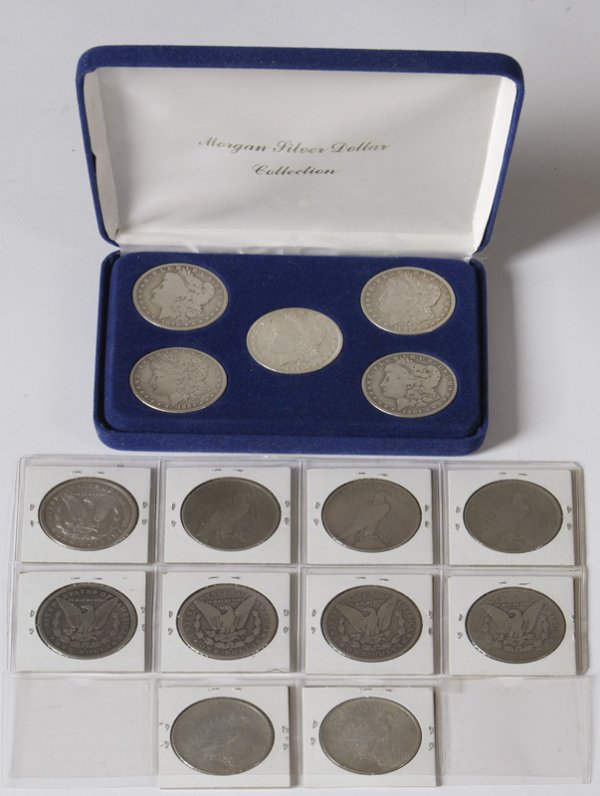 Collection Of 15 Silver U.S. Dollars - 5
