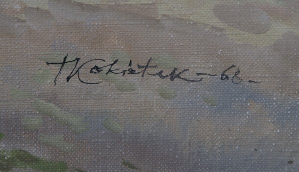 H.Cokiatek (20th C.) Russian School, oil on canvas - 2