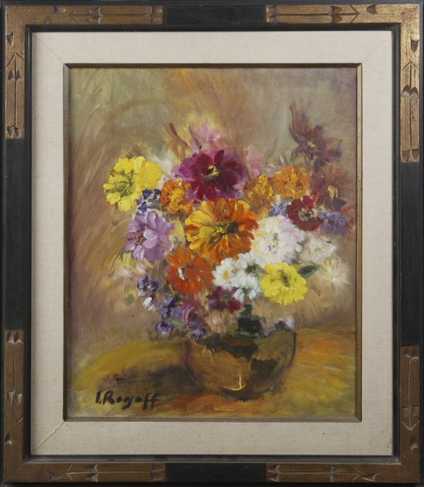 Frigrid Rogoff (1923-1975) American, Oil On Canvas