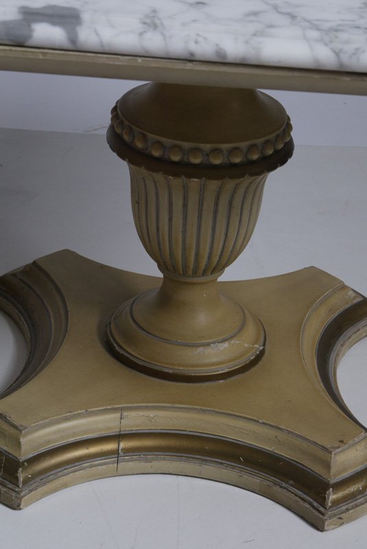 Two 20th C. Marble Topped Side Tables - 3