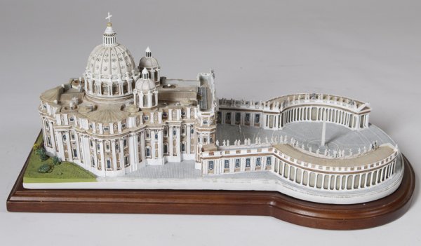 Miniature Replica of The Vatican, 20th C. - 5