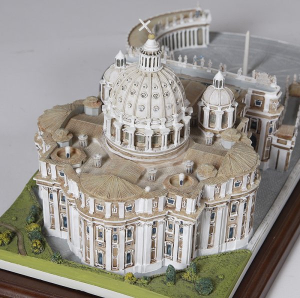 Miniature Replica of The Vatican, 20th C. - 6